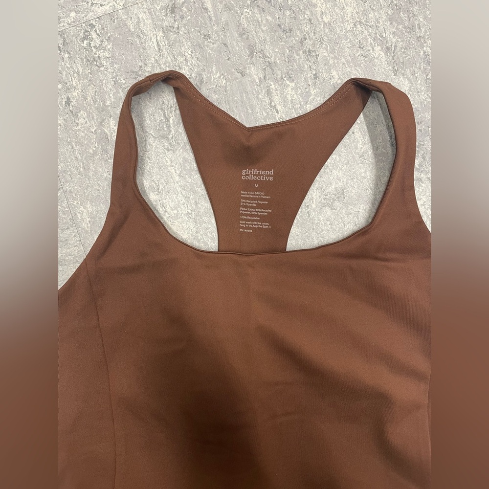 Girlfriend Collective *NWT* Paloma Racerback Dress Size M - Picture 2 of 6
